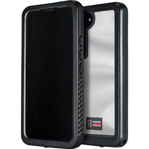 Costa Rica Soccer Flag Galaxy S23 Plus Waterproof Case